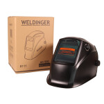 B-Ware AH 500 Realcolor Automatik-Schweißhelm DIN 5-8/9-13 schwarz matt WELDINGER