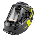 WELDINGER Automatik-Schweißhelm AH 600 light air mit Ventilation Arbeitslicht