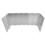 Windschutz faltbar aus Aluminium für Grill + Kocher 240x840 mm 10-teilig