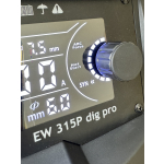 WELDINGER EW 315 dig pro digitaler Elektrodenschweißinverter 315A MMA Puls Lift WIG