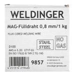 WELDINGER ME 130 mini FLUX ECO Fülldrahtschweißgerät mit Fülldraht und Zubehör