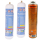 Set 2x WELDINGER Sauerstoff 1 Liter M12x1 rechts 1x Brenngas Supergas 600 ml