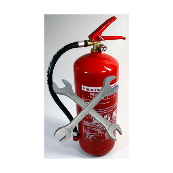 Paket] Feuerlöscher 5kg CO² Kohlendioxid EDV geeignet EN 3 inkl