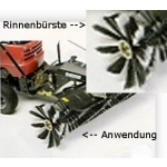 Rinnenbürste für Tielbürger Kehrmaschine